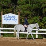 Jess R. and Dusty at the Virginia Horse Center