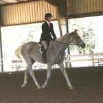 Olivia and Platinum at the Virginia Horse Center